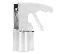 XUXHOU Cuillère à Glace en Acier Inoxydable avec Gâchette pour une Distribution Facile du Cylindre Lors des Fêtes et Occasions Spéciales, Argent, 1 unité