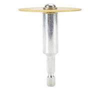 XUXHOU Disque de Découpe diamanté, Multifonctionnel Ultra-mince de 1 Mm | Acier au carbone, Installation facile, Adapté à la céramique, Compatible humide