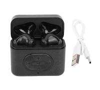 XUXHOU Écouteurs sans Fil Bluetooth avec Télécommande pour Appareil Photo, Tourne-Pages et Application de Courte Vidéo pour Livres électroniques (Black)