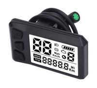 XUXHOU Écran LCD pour vélo électrique, kit de conversion d'ordinateur, 24 V-52 V, panneau de commande universel pour moteur central 01 02 HD