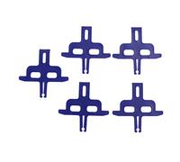 XUXHOU Entretoise de Frein à Disque de Vélo, 5 Pièces Entretoie de Frein à Disque de Vélo Bleu Compact de Support de Support Facile à Assembleur Accessoires de
