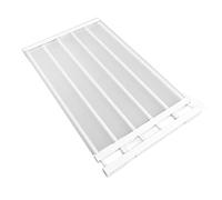 XUXHOU Étagère à Tension Télescopique pour Le Rangement et L'organisation du Placard, Matériau Durable de 16,5 Pouces pour la Salle de Bain et la Cuisine (Longueur 75-120 cm / 29,5-47,2 Pouces)