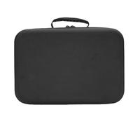 XUXHOU Étui de Transport, EVA PU, Coque Rigide, Pochette de Rangement pour Console de Jeu Portable, Sac de Rangement avec 2 Poches pour L'édition 2025 (BLACK)