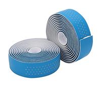 XUXHOU Guidoline de Vélo Antidérapante et Confortable, avec Embouts et Sangles, pour Guidon de Vélo de Route, Canne à Pêche, Chaise, Accoudoirs et volant. (BLUE)