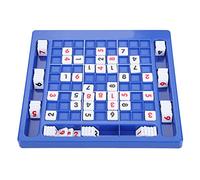 XUXHOU Jeu de Cubes Numériques, Puzzle Éducatif Mathématique pour Apprentissage, Tableau de Jeu pour Enfants et Adultes avec Matériau Sûr, Apprendre Arithmétique et Motif Géométrique