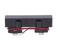 XUXHOU Kit de ramassage pour basse électrique Kit de ramassage scellé silencieux à 4 cordes pour basse de jazz avec aimants puissants Calibrage précis Installation facile (94mm+94mm)