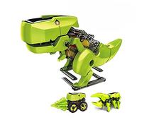 XUXHOU Kit Robot Solaire 3 en 1, Jouet de Construction Dinosaure et | Alimenté par Panneau Solaire, sans Piles, Jouet de Construction STEM en Plastique, Kit Robot écologique pour Garçons et ados.