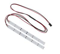 XUXHOU Light du Châssis RC, 24 LED Tamis de Bar à Barres de Lumière Décoratifs en Alliage en Alliage en Aluminium sur Les Véhicules sur Route pour 1/10 1/8 Échelle RC Modèle (Blue)