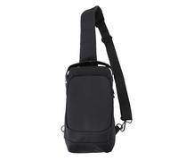 XUXHOU Mallette de Transport, PU EVA Grand Espace de Stockage Noir Sac à Bandoulière pour Console de Jeu Portable adapté pour Steam Deck OLED