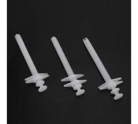 XUXHOU Mangeoire à Médicaments pour Animaux de Compagnie, Lot de 3 Outils Pratiques pour Une Alimentation Facile des Médicaments pour Petits Chiens et Chats, Plastique Durable, 5,9x2x0,6 Pouces