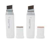 XUXHOU Marqueurs Jumbo à Pointe Large et épaisse, Marqueurs Professionnels à Séchage Rapide pour œuvres D'art, Ensemble de 2 Pièces en Plastique (Série marron)