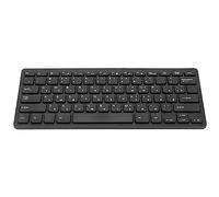 XUXHOU Matériau ABS compact Clavier mécanique 78 touches facile à utiliser pour ordinateur portable PC général, couleur noire (russe)
