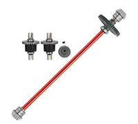 XUXHOU Mécanisme Différentiel D'engrenage de Moteur d'arbre D'entraînement Central, Accessoires de Conversion de Voiture RC en Alliage Métallique pour Voiture 1/14 RC 144001 (Rouge)