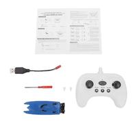 XUXHOU Mini Bateau radiocommandé, 2,4GHz Acrobatique avec Rotations 360° | Construction en Plastique, Sûr pour Piscines et Lacs, Portée de Contrôle de 50 M, Durée de Fonctionnement de 10 à 12 Min