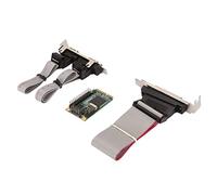 XUXHOU Mini PCIE Série Mini Carte D'expansion Parallèle avec Porte Haute Vitesse Haute Vitesse et Imprimante Support LPT pour Serveur De Bureau Automation, Performance 6 GBS pour E