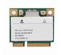XUXHOU Mini PCIE WiFI6 3000 Mbps Carte Sans Fuite WiFi Adaptateur Durable pour Soutien avec 5 GHz Fréquence À 2,4 GHz pour Usage National Fait À partir de Matériel PCB