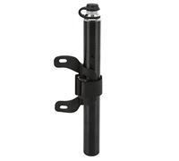 XUXHOU Mini Pompe à Vélo, Pompe à Vélo Portable Haute Pression 160 Psi avec Tuyau Télescopique et Corps en Alliage D'aluminium, pour Valve Presta et Américaine (Black)