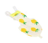 XUXHOU Myiopsitta Monachus Couches pour Oiseaux avec Poche Intérieure, Bandoulière Réglable, S, Finition Soignée, Ananas, Couches pour Perroquets pour Myiopsitta Monachus, Nymphicus Hollandicus (L