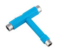 XUXHOU Outil multifonction en forme de T avec tournevis amovible et 3 douilles, pour serrer les roulements de roue de camion sur skateboards et longboards