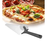 XUXHOU Outil Professionnel de Spatule de Pelle à Pizza en Acier Inoxydable avec Poignée Antidérapante 11,2 X 4,3 Pouces pour Trancher la Pizza et les Gâteaux à la Maison et en Boulangerie