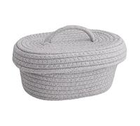 XUXHOU Panier en Coton en Coton à Mémoire élégante pour Faire du Kleimminderder, Qui Est Correct dans la Cuisine du Bureau de la Chambre, la Maternelle (GREY)