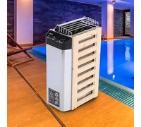XUXHOU Réchauffeur de Sauna, équilement de Chauffage de Poêle de Sauna en Acier Inoxydable de Type à Contil Interne 3kw pour la Salle de