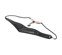 XUXHOU Sangle de Cou pour Saxophone, Harnais D'épaule Réglable en Cuir PU avec Bouton Pivotant de Protection en Métal, pour Joueurs et Amateurs de Saxophone Soprano Ténor Alto