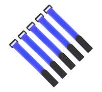 XUXHOU Sangles de Vélo en Nylon, Bande de Fixation Réglable à Crochets et Boucles de 19cm pour Cadre de Vélo, Pompe, Câbles, Roues, Tapis de Yoga (BLUE)