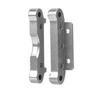 XUXHOU Support de Bras Oscillant Avant, Accessoire de Mise à Niveau Léger en Alliage D'aluminium pour VRX Racing 1/10 Desert Off Road RH1043 RH1045, Installation Facile (10912S Argent)