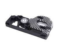 XUXHOU Support de Moteur en Alliage D'aluminium, Pièces de Mise à Niveau sur Chenilles SCX10 Pro 1/10 RC avec Vis, pour Plaque de Montage de Moteur RC