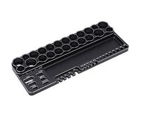 XUXHOU Support de Rangement pour Outils RC, Organisateur D'outils de Ciseaux de Tournevis RC en Alliage D'aluminium avec Trous de Fixation, pour les Modèles de Voitures Télécommandées (BLACK)