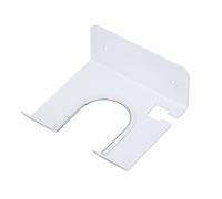 XUXHOU Support Mural pour Sèche-Cheveux pour Une Installation Facile, Forte capacité de Charge, Support pour Sèche-Cheveux pour Salle de Bain - Acier Inoxydable (White)