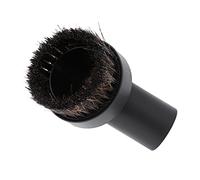 XUXHOU Tête de brosse en crin de cheval de haute qualité 32 mm, brosse à poussière polyvalente pour les tâches de ramassage à sec, excellent outil de rechange pour stores vénitiens, 1 pinceau noir