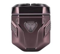 XUXHOU Tondeuse à Barbe électrique, Tondeuses Rechargeables Portatives Imperméables d'abs avec l'affichage d'affichage à Cristaux Liquides pour l'usage Quotidien et le Voyage