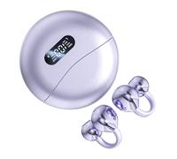 XUXHOU Traducteur Bluetooth 144 Langues, Oreillette de Traduction avec Bouton, pour Voyage Affaires Apprentissage (Purple)