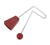 XUXHOU Vibraslap, Instrument de Percussion pour Enfants en érable et Métal de Première qualité, Bord Brillant, Son Clair, Stimule la Coordination œil-main et le Sens du Rythme, Cadeau