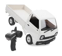 XUXHOU Voiture RC D12 à L'échelle 1/10, Camion télécommandé avec émetteur 2,4 GHz, Bras de Fourche Réglables pour Dérive à Grand Angle, Structure de Simulation pour Enfants à Partir de (White)