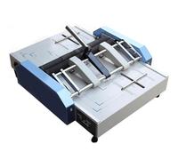 XUXIAO Agrafeuse électrique pour Livres en Papier, plieuse et relieuse A3, plieuse, relieuse Automatique, espacement réglable, pour la Fabrication de livrets