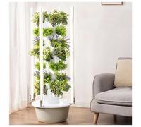 XUXIAO Système de Jardinage hydroponique à Tour, avec éclairage LED et minuterie Automatique, pour projets Scolaires à Domicile. Tour de Culture hydroponique d'intérieur pour légumes. 7thfloor