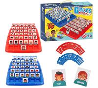 XUXLEKK Qui Est Ce Jeux, Jeu de Devine Qui Je suis, Qui est-ce, Jeu de devinettes Amusant, Jeux de Devinettes en Famille, Jouet de Puzzle de Raisonnement Logique