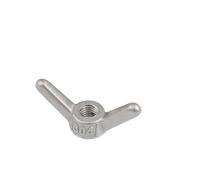 XUXPFJ M6 M8 M10 M12 M14 M16 M18 M20 M24 304 Stainless Steel Special-Shaped Hand Screw Nut Claw Nut Small Ear Butterfly Nuts Wing Nuts(M12-1pcs)