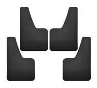 XUXRHMEAN Bavettes Anti-éclaboussures de Voiture pour Fiat 500 500C 500L 500X 500e Abarth 595 695 Bavettes Garde-Boue (4Pcs Black)