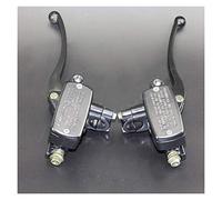 XUXRHMEAN kit Levier d'embrayage et Levier de Frein de Moto pour Y-amaha pour VMAX 12 VMAX 1200 XJR1200 XJR1300 Moto 7/8" 22mm Guidon Frein Hydraulique Maître- Cylindre Frein Leviers d'embrayage (A)