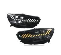 XUXRHMEAN Pour A&udi A6 A6L C7 2012-2015 Pare Chocs Avant Phares Feux De Jour Et Clignotants Intégrés phares(Xenon,NO AFS)