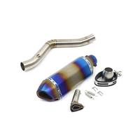 XUXRHMEAN Pour Benelli TRK502 Tuyau De Liaison Central Avant D'échappement Pour Moto Mid Pipe(A11)