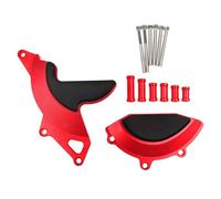 XUXRHMEAN Pour CB650R 2019-2023 Protection De Carter Moteur Pour Moto Protection De Couvercle De Moteur De Moto(LOGO CB650R Red)