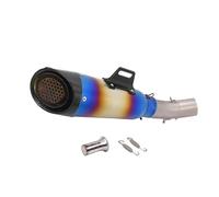 XUXRHMEAN Pour Ducati Scrambler 800 2015-2020 Et Monster 797 2017-2020 Tuyau D'échappement Moto mid pipe(K)