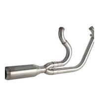 XUXRHMEAN Pour Harley Dyna Fat Bob Low Rider S Street Bob Super Glide Et Wide Glide Tuyau D'échappement Mid Pipe(D)