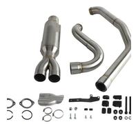 XUXRHMEAN Pour Harley Touring Street Glide Electra Glide Road King Special FLHRXS 2017-2025 Tuyau D'échappement Moto Mid Pipe(A)