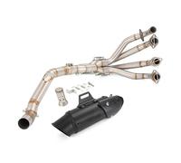 XUXRHMEAN Pour Kawasaki Z900 2025 Tuyau De Liaison Du Collecteur D'échappement Mid Pipe(D)